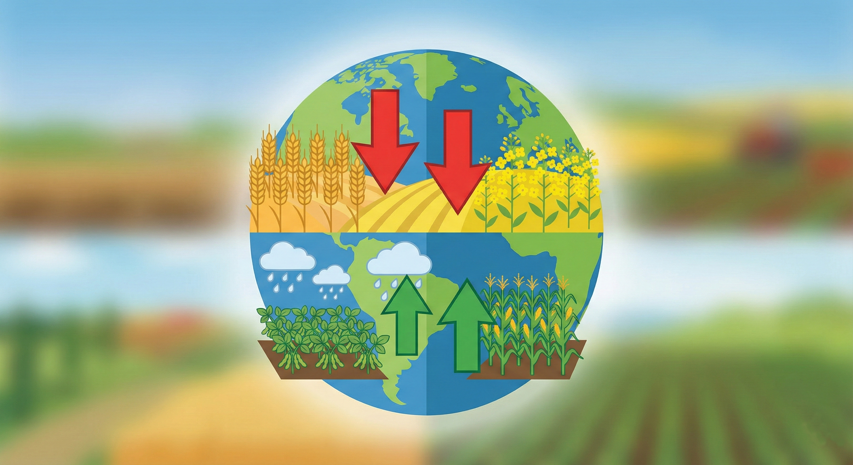 Qlobal taxıl bazarı 2026-cı ilə qiymət enişi və yeni proqnozlarla başlayır